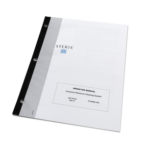 OPERATING INSTRUCTIONS MANUAL by STERIS Corporation