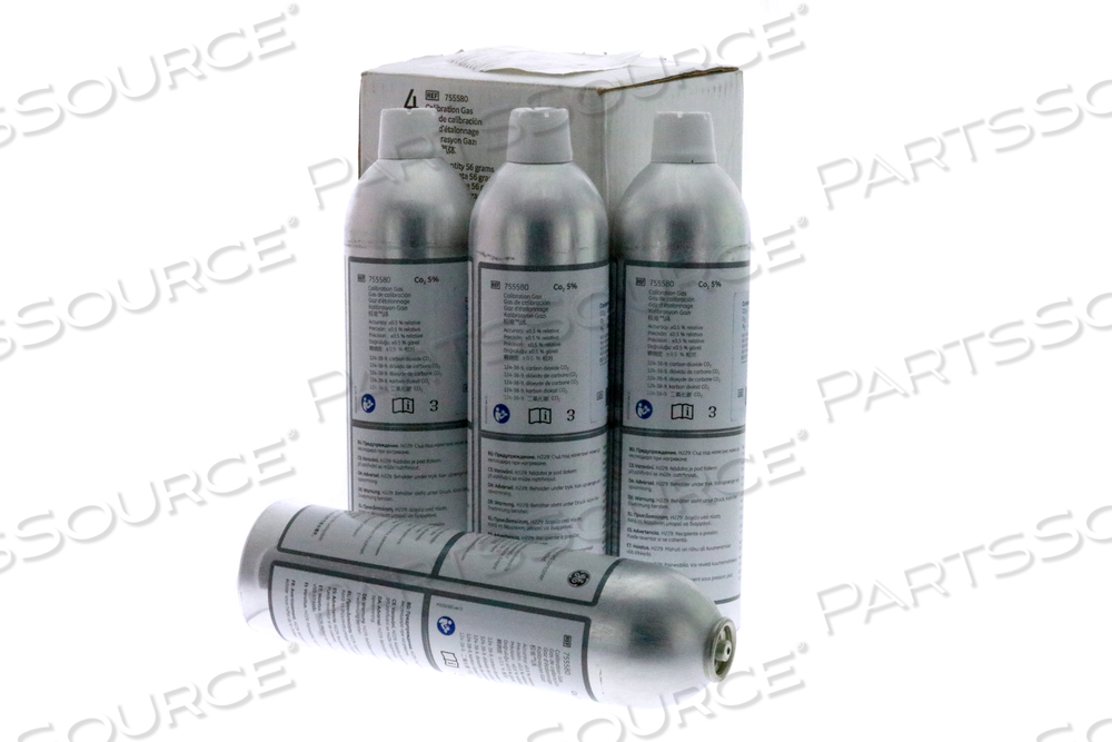 CALIBRATION GAS - CO₂, AIR, 4 CAN/PK 