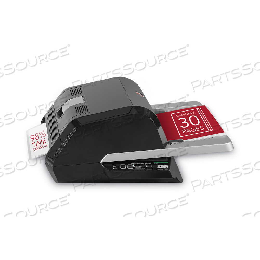 FOTON 30 AUTOMATED POUCH-FREE LAMINATOR, TWO ROLLERS, 1" MAX DOCUMENT WIDTH, 5 MIL MAX DOCUMENT THICKNESS by ACCO Brands