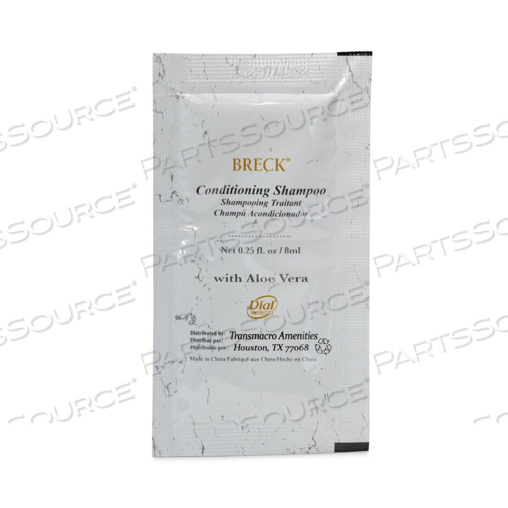 SHAMPOO/CONDITIONER, CLEAN SCENT, 0.25 OZ PACKET by Breck