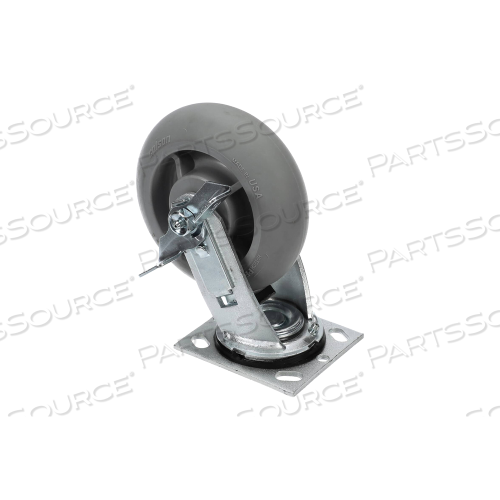 CASTER 6IN SWIVEL W/BRK by Aladdin