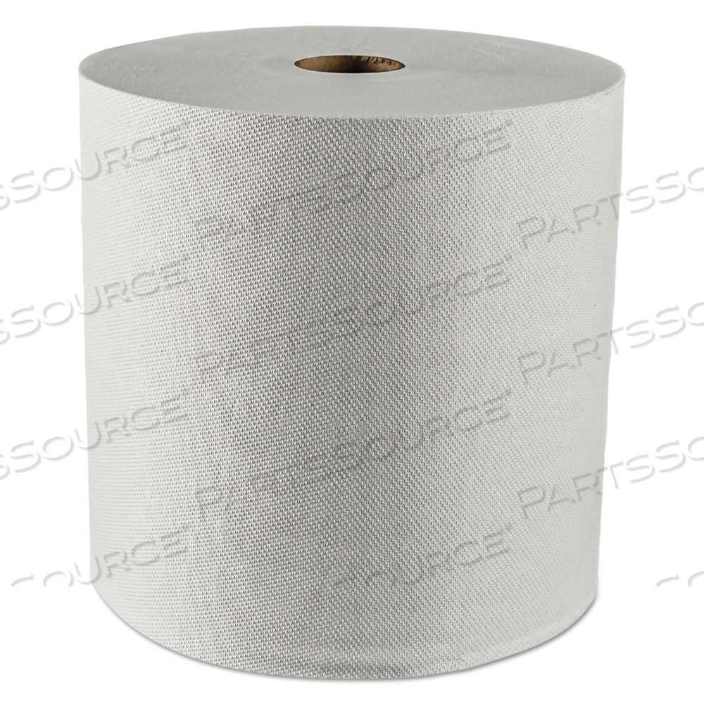 HARD ROLL PAPER TOWELS WITH PREMIUM ABSORBENCY POCKETS, 8" X 425 FT, 1.5" CORE, WHITE HARD ROLL PAPER TOWELS WITH PREMIUM ABSORBENCY POCKETS, 8" X 425 FT, 1.5" CORE, WHITE
