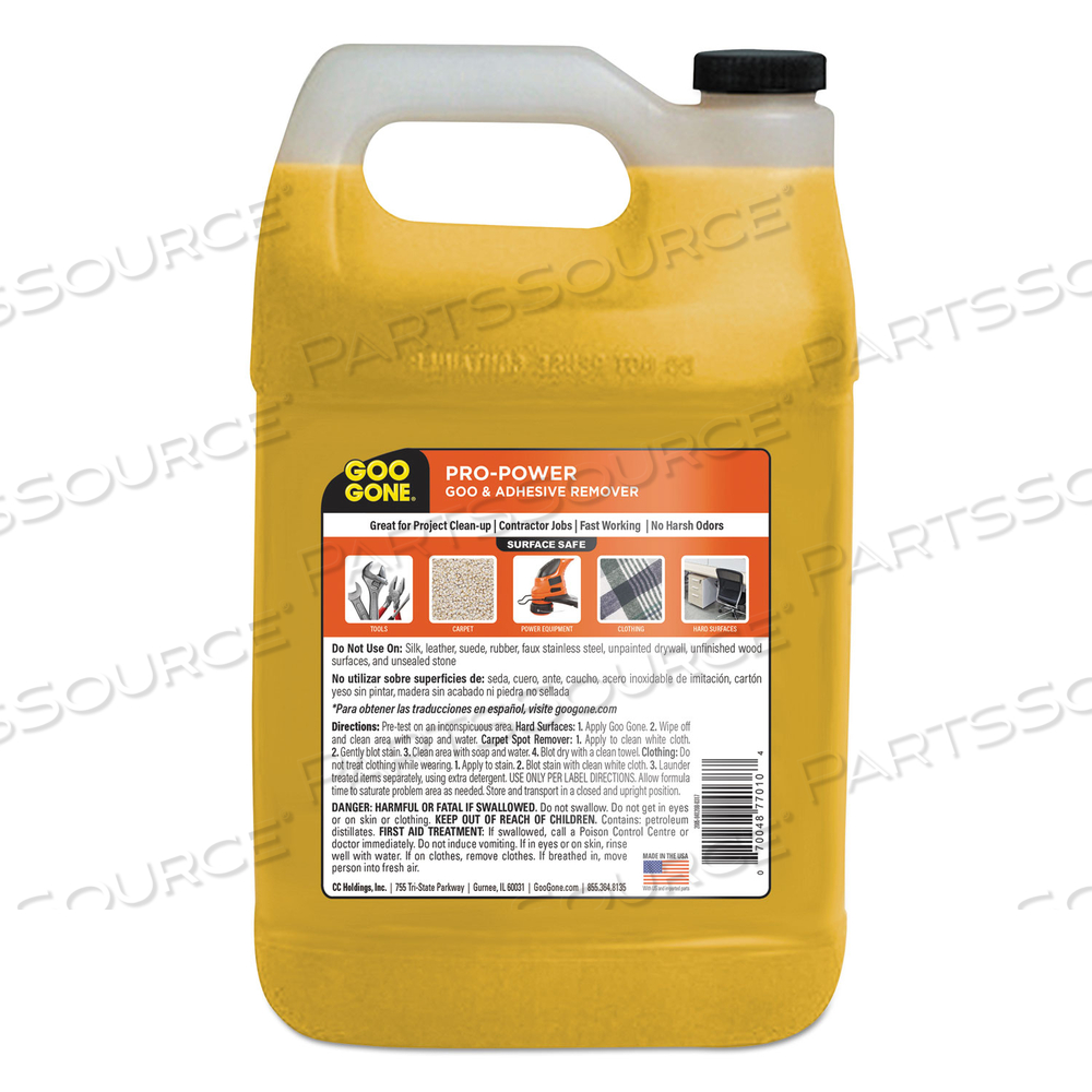 PRO-POWER CLEANER, CITRUS SCENT, 1 GAL BOTTLE by Goo Gone