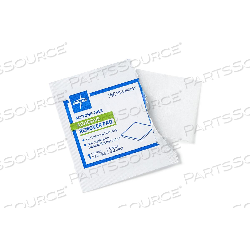 ADHESIVE REMOVER PADS by Medline Industries, Inc.
