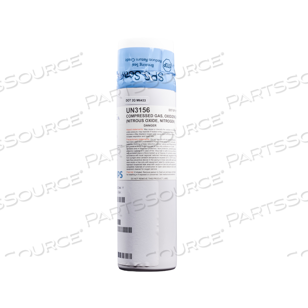 989803152641 Philips CARBON DIOXIDE CALIBRATION GAS FOR AEROSOL