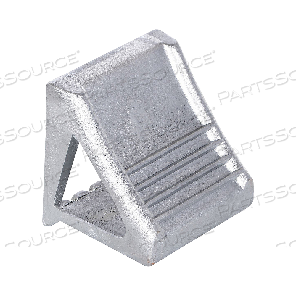 MOLDED CAST STEEL WHEEL CHOCK 8X 8.5 X 7 by Vestil Manufacturing Corp.