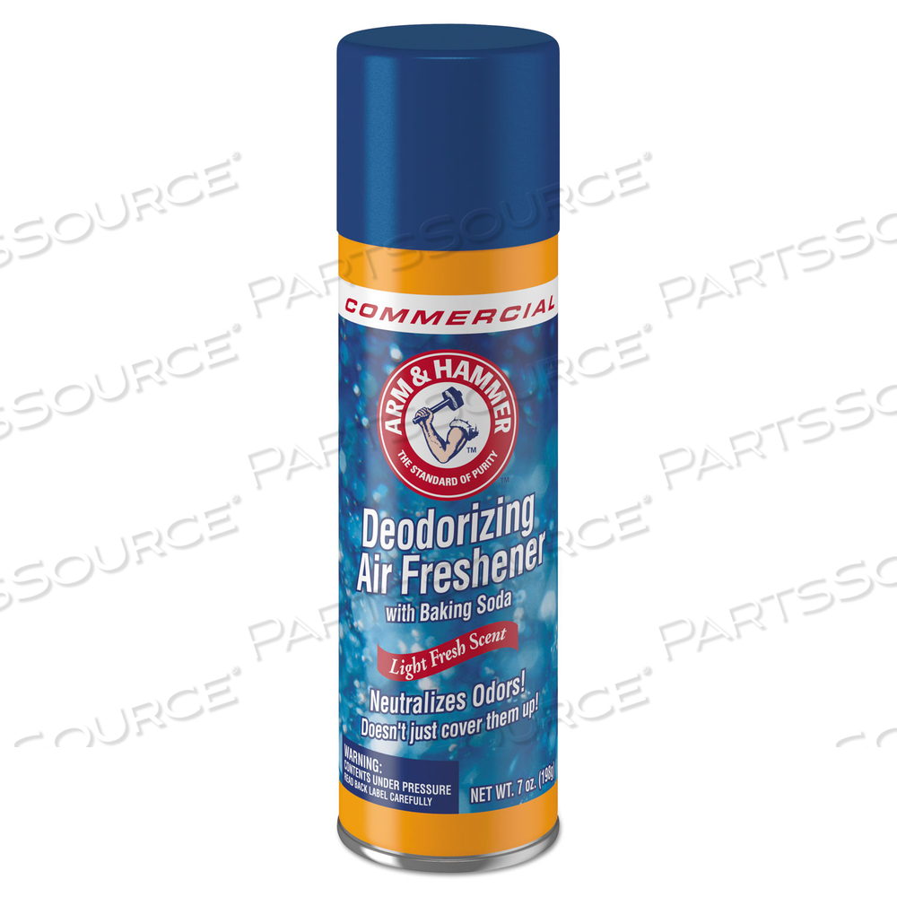BAKING SODA AIR FRESHENER, LIGHT FRESH, 7 OZ AEROSOL SPRAY by Arm And Hammer BAKING SODA AIR FRESHENER, LIGHT FRESH, 7 OZ AEROSOL SPRAY by Arm And Hammer