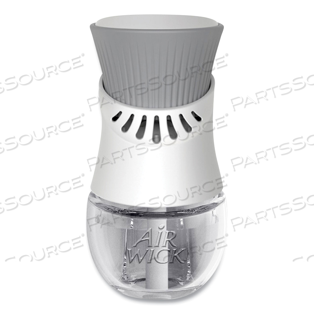 SCENTED OIL WARMER, 1.75" X 2.69" X 3.63", WHITE/GRAY by Air Wick SCENTED OIL WARMER, 1.75" X 2.69" X 3.63", WHITE/GRAY by Air Wick