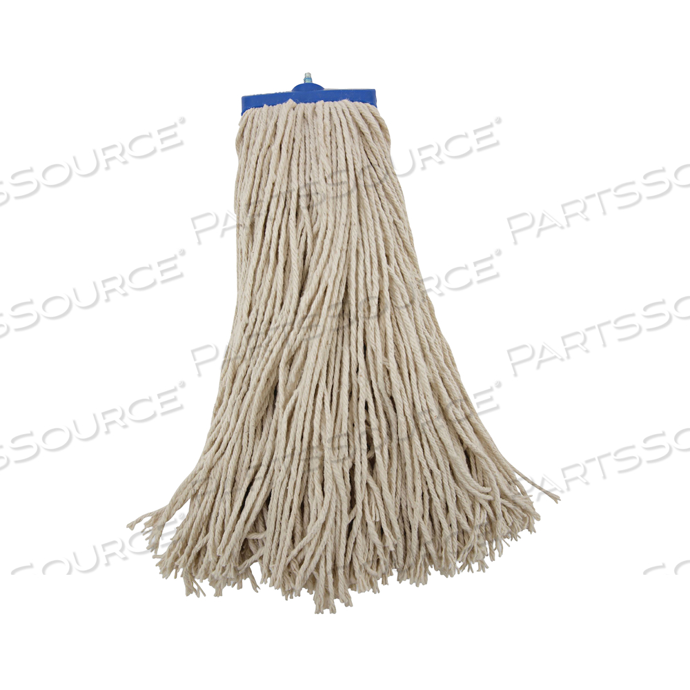 FLAT MOP HEAD WHITE COTTON PK12 by Unisan