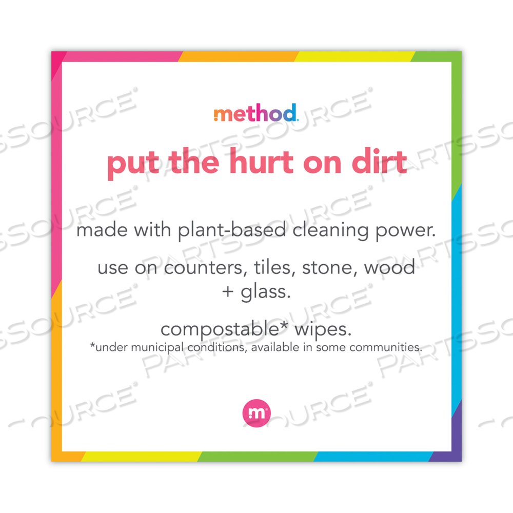 ALL SURFACE CLEANER, GRAPEFRUIT SCENT, 68 OZ PLASTIC BOTTLE by Method ALL SURFACE CLEANER, GRAPEFRUIT SCENT, 68 OZ PLASTIC BOTTLE by Method