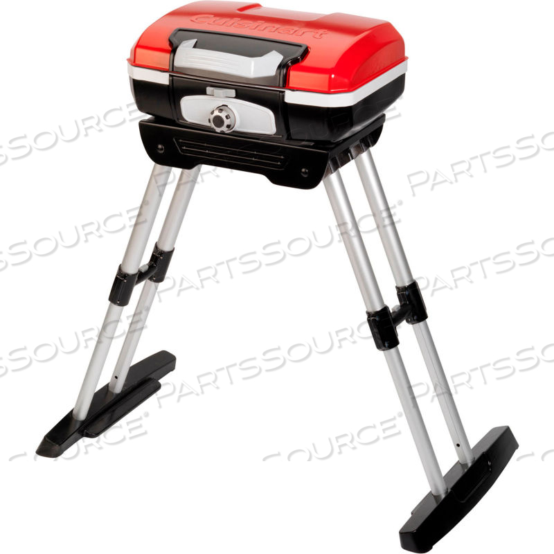 PETIT GOURMET PORTABLE OUTDOOR LP GAS GRILL W/ VERSA STAND 
