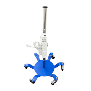 1-1/4IN DIA 3FT L STAINLESS STEEL MOBILE POWER STRIP POLE by Secure Mount