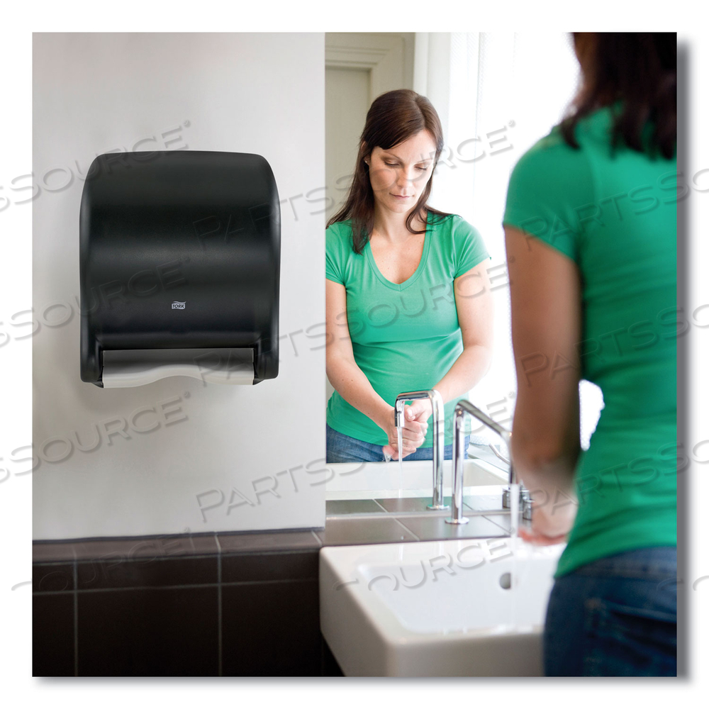 HAND TOWEL DISPENSER, ELECTRONIC, 11.78 X 9.12 X 14.39, TRANSLUCENT SMOKE by Tork