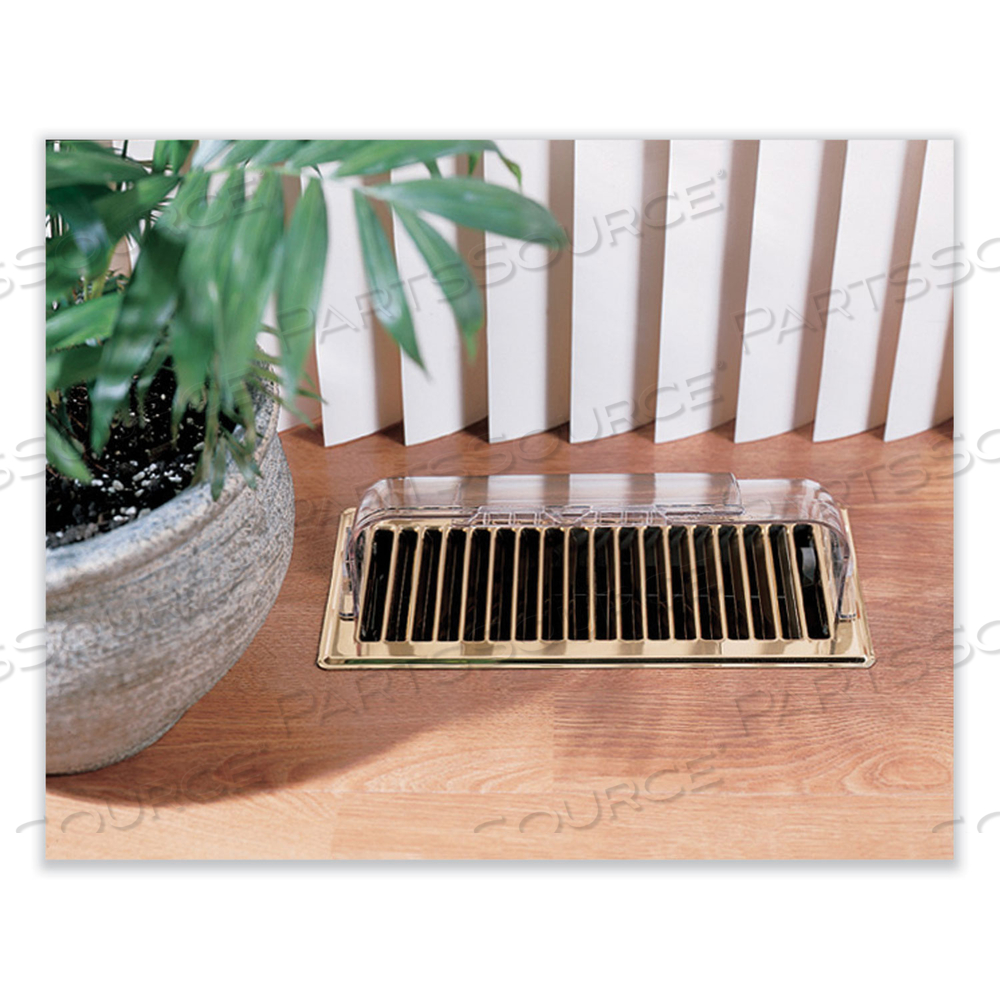 PREMIUM UNBREAKABLE AIR DEFLECTOR, 3.87 X 9 X 2.75, CLEAR by Deflecto