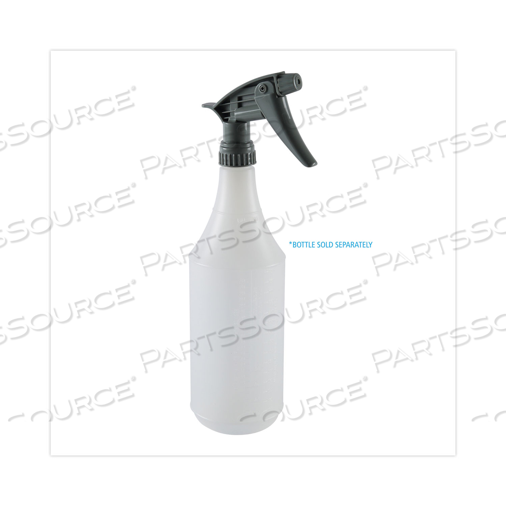 CHEMICAL-RESISTANT TRIGGER SPRAYER 320CR, 7.25" TUBE, FITS16 OZ BOTTLES, GRAY by Boardwalk CHEMICAL-RESISTANT TRIGGER SPRAYER 320CR, 7.25" TUBE, FITS16 OZ BOTTLES, GRAY by Boardwalk