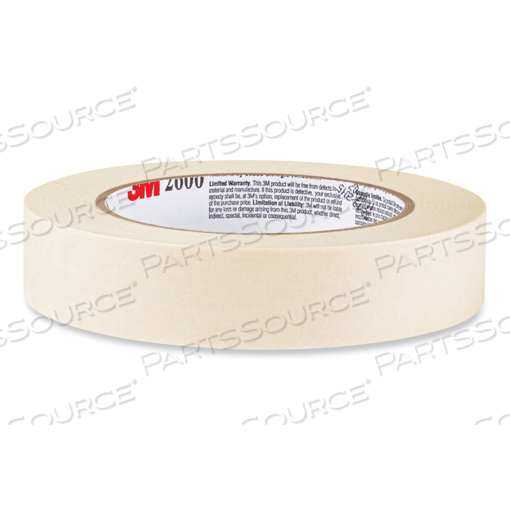 ECONOMY MASKING TAPE, 3" CORE, 1.88" X 60.1 YDS, TAN by Highland