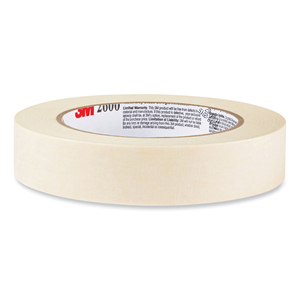 ECONOMY MASKING TAPE, 3" CORE, 1.88" X 60.1 YDS, TAN by Highland