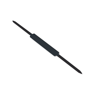 PREMIUM SELF-ADHESIVE TWO-PRONG PAPER FASTENER BASES, 1" CAPACITY, 2.75" CENTER TO CENTER, SILVER by ACCO Brands