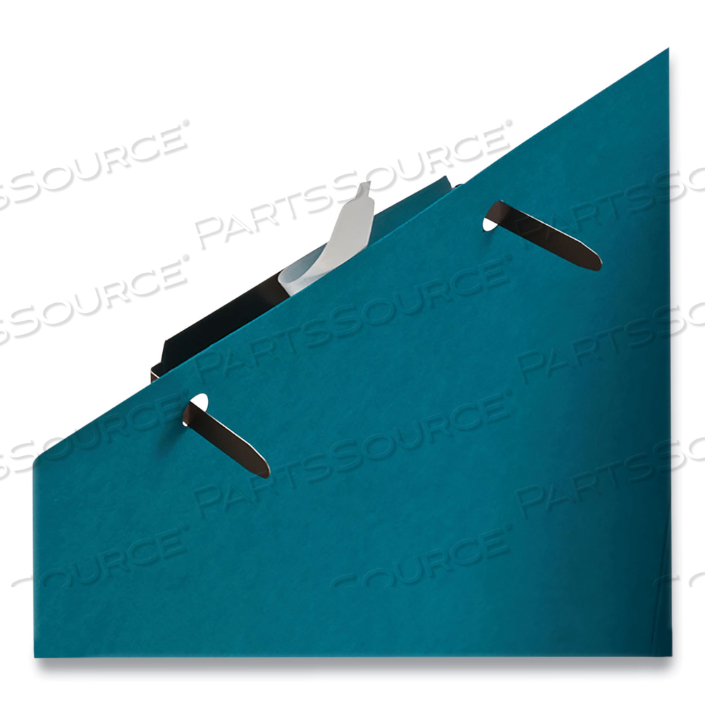 SELF-ADHESIVE TWO-PRONG FOLDER FASTENER BASES, 1" CAPACITY, 2.75" CENTER TO CENTER, BROWN by Officemate