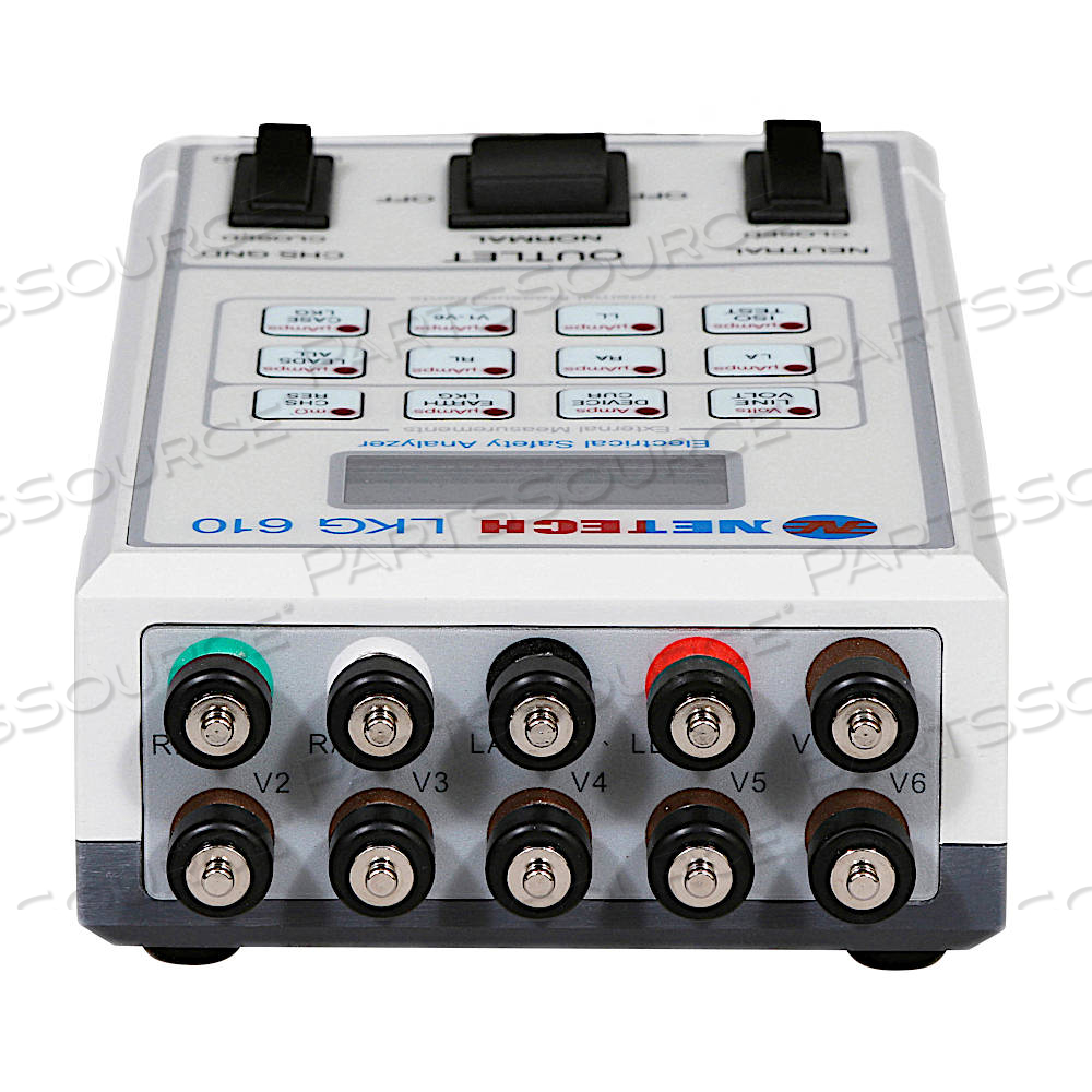 LKG 610 10 LEAD ELECTRICAL SAFETY ANALYZER, 110 V by Netech Corp.