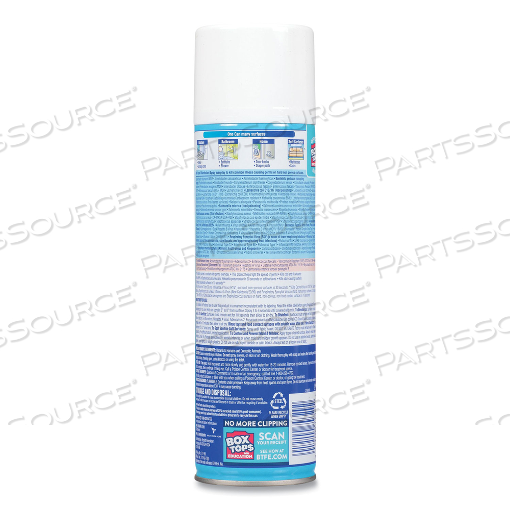 DISINFECTANT SPRAY, CRISP LINEN, 19 OZ AEROSOL SPRAY by Lysol DISINFECTANT SPRAY, CRISP LINEN, 19 OZ AEROSOL SPRAY by Lysol