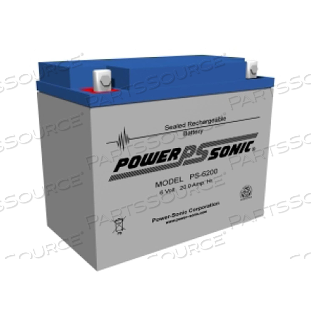 20 AH BATTERY - 6 V by Power-Sonic Corporation