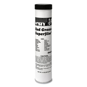 NLGI #2 RED GREASE, 14 OZ TUBE by Misty