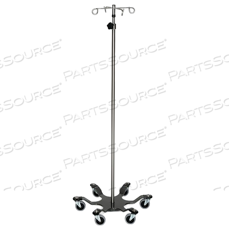 STAINLESS STEEL SPIDER IV POLE - 6 LEG by Acral Med (fka Mid Central Medical) STAINLESS STEEL SPIDER IV POLE - 6 LEG by Acral Med (fka Mid Central Medical)