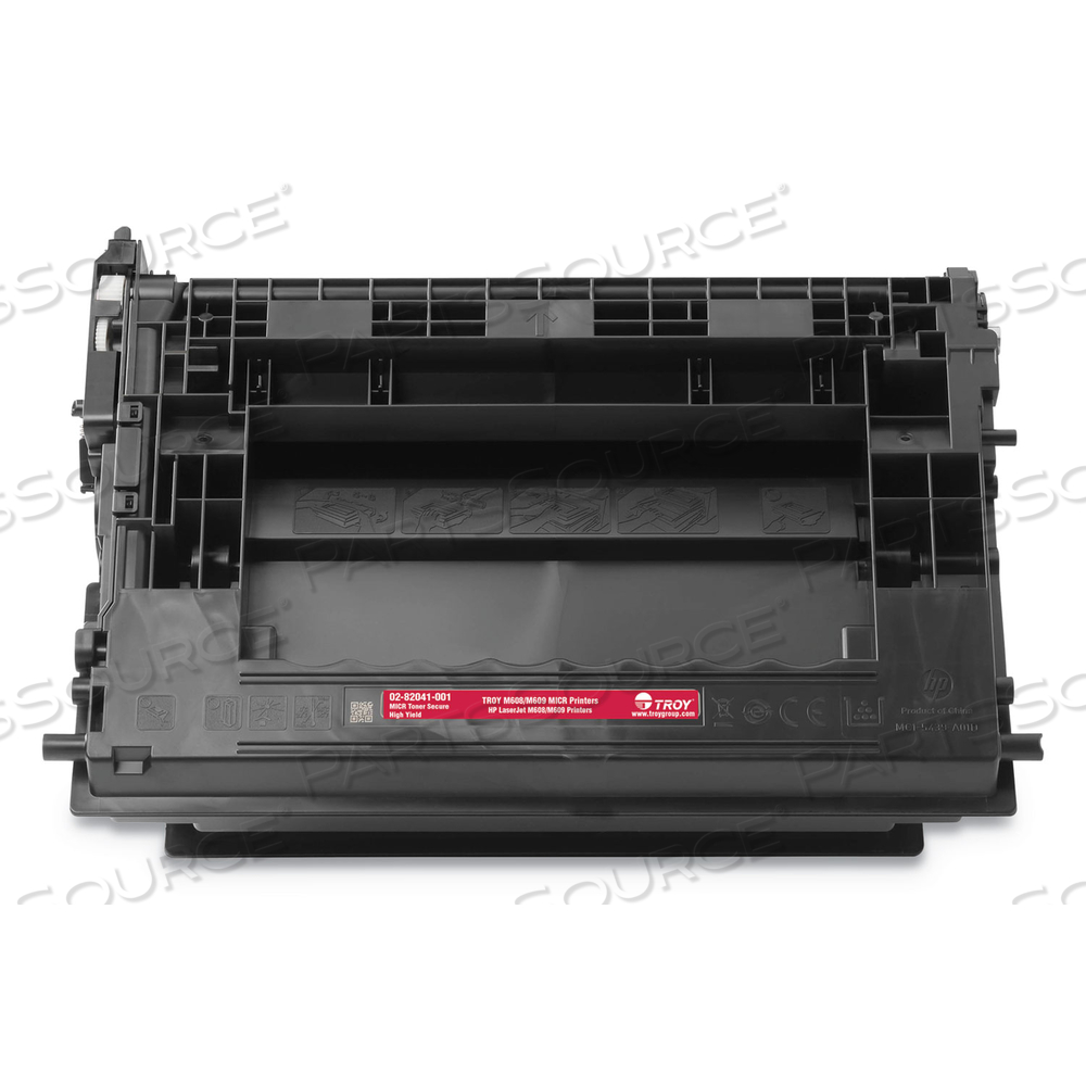 0282041001 37X HIGH-YIELD MICR TONER SECURE, ALTERNATIVE FOR HP CF237X, BLACK by Troy