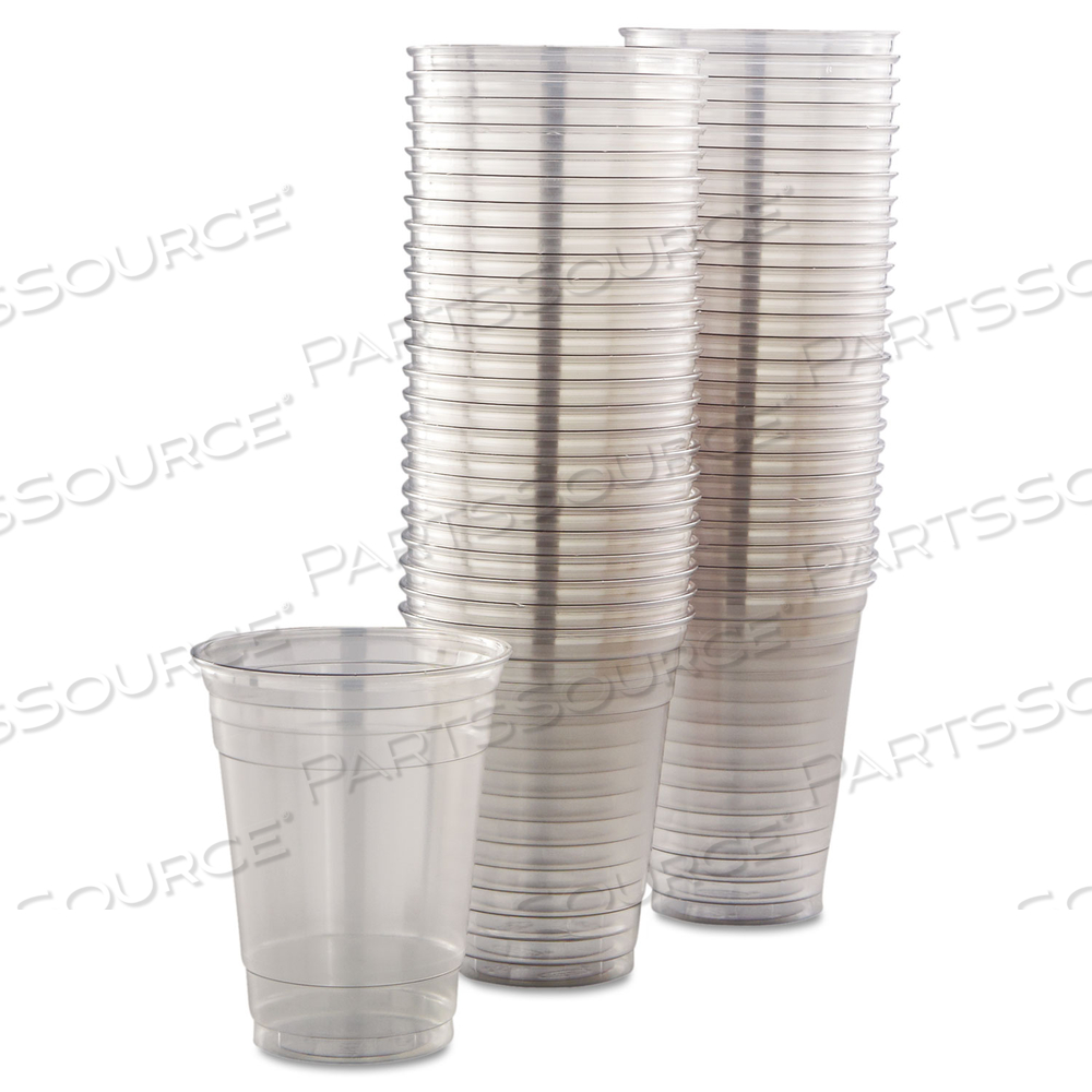 ULTRA CLEAR PET CUPS, 16 OZ, SQUAT, 50/BAG by Solo