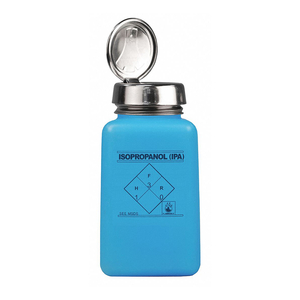 BOTTLE 106.7 MM H BLUE 53.98 MM DIA by Menda