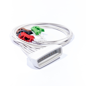 DISPOSABLE 5 LEAD PINCH/GRABBER ECG LEADWIRE by Philips