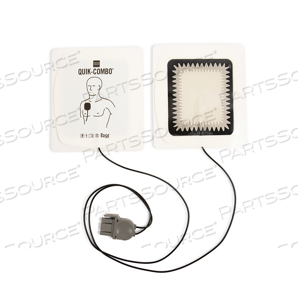 ELECTRODE ADULT NO PRECONNECT QUIK-COMBO by Physio-Control