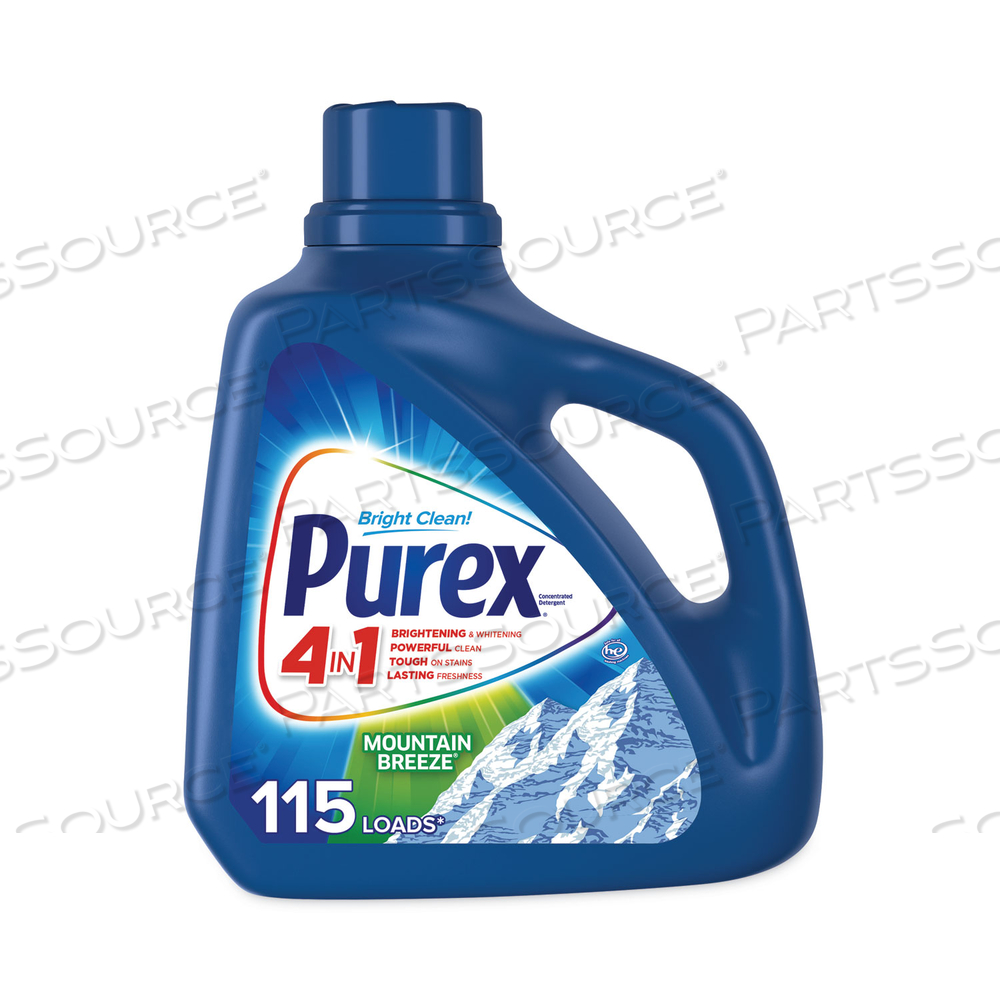 LIQUID LAUNDRY DETERGENT, MOUNTAIN BREEZE, 150 OZ BOTTLE by Purex