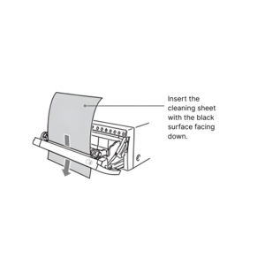 THERMAL HEAD CLEANING SHEET FOR UP991AD BLACK AND WHITE HYBRID GRAPHIC PRINTER by Sony Electronics