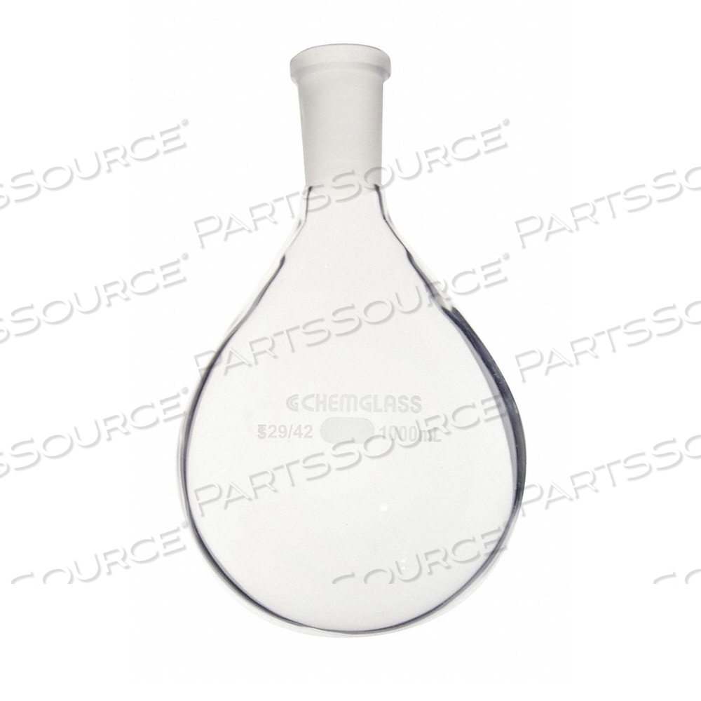 DISTILLING FLASK 1 L 210 MM H by Chemglass Life Sciences LLC DISTILLING FLASK 1 L 210 MM H by Chemglass Life Sciences LLC