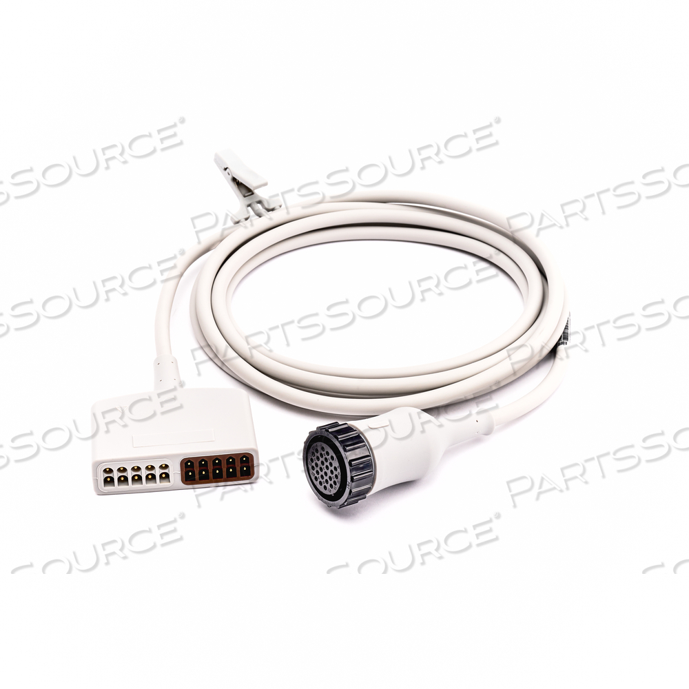 12-LEAD, ECG TRUNK CABLE AHA 10 FT by GE Medical Systems Information Technology (GEMSIT)