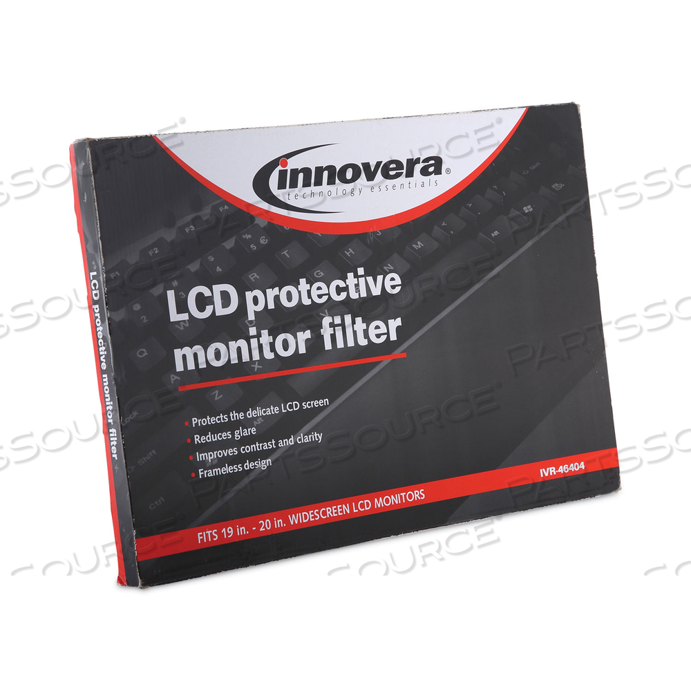 PROTECTIVE ANTIGLARE LCD MONITOR FILTER FOR 19" TO 20" WIDESCREEN FLAT PANEL MONITOR, 16:10 ASPECT RATIO by Innovera PROTECTIVE ANTIGLARE LCD MONITOR FILTER FOR 19" TO 20" WIDESCREEN FLAT PANEL MONITOR, 16:10 ASPECT RATIO by Innovera