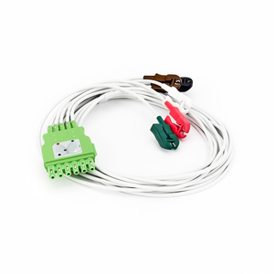 5-LEAD REUSABLE SINGLE PIN ECG LEADWIRE CABLE, AHA by Draeger Inc.