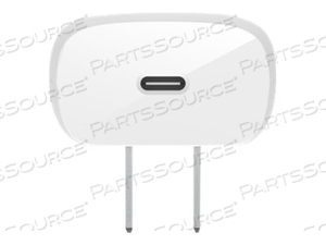 BOOST CHARGE WALL CHARGER, POWER ADAPTER, PPS TECHNOLOGY, 30 WATT, 3 A, FAST CHARGE, PD 3.0 (USB-C), WHITE, FOR APPLE IPHONE 13, SE, GOOGLE  by Belkin