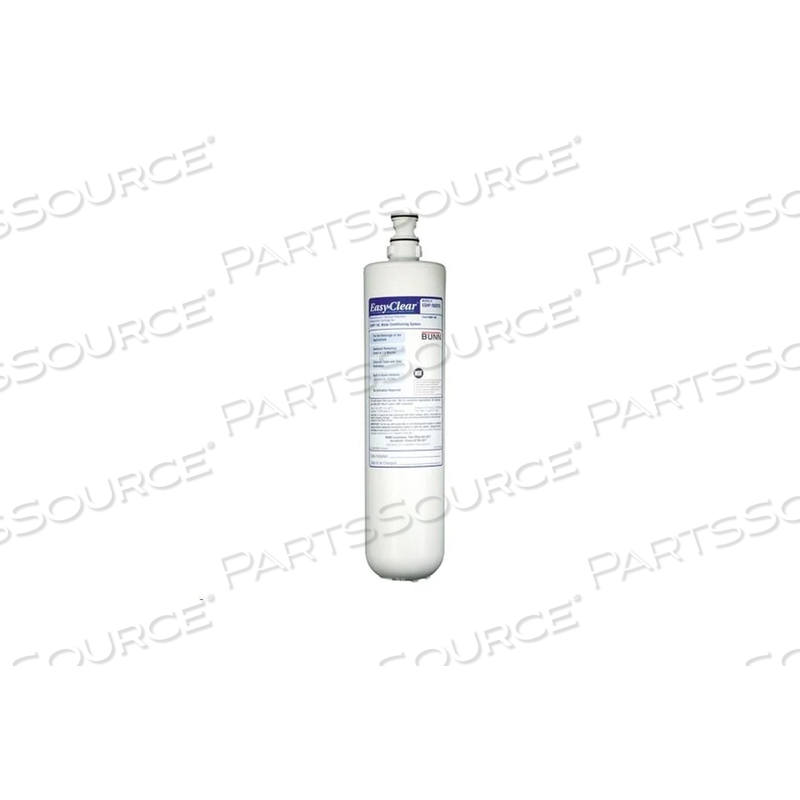 1.5GPM 125PSI WHITE METAL REPLACEMENT CARTRIDGE FOR EQHP‐10 EASY CLEAR® WATER FILTER SYSTEM by Bunn 1.5GPM 125PSI WHITE METAL REPLACEMENT CARTRIDGE FOR EQHP‐10 EASY CLEAR® WATER FILTER SYSTEM by Bunn