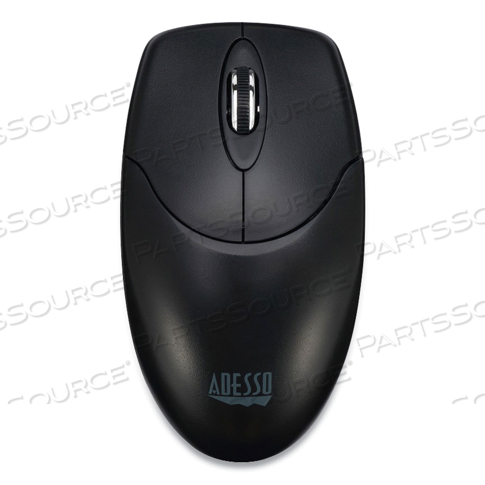IMOUSE M60 ANTIMICROBIAL WIRELESS MOUSE, 2.4 GHZ FREQUENCY/30 FT WIRELESS RANGE, LEFT/RIGHT HAND USE, BLACK by Adesso, Inc.