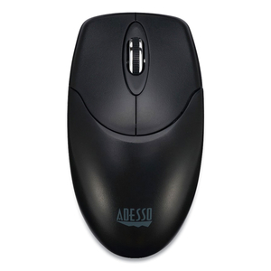 IMOUSE M60 ANTIMICROBIAL WIRELESS MOUSE, 2.4 GHZ FREQUENCY/30 FT WIRELESS RANGE, LEFT/RIGHT HAND USE, BLACK by Adesso, Inc.