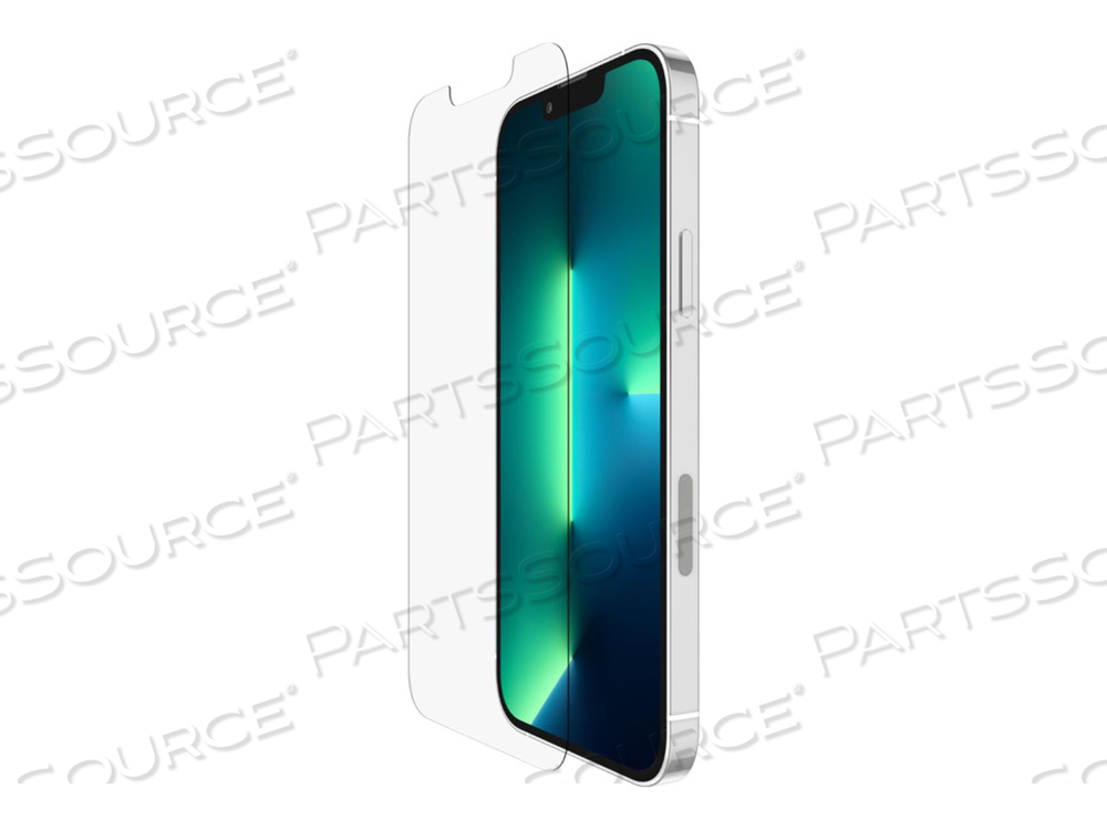 SCREENFORCE ULTRAGLASS, SCREEN PROTECTOR FOR CELLULAR PHONE, ANTIMICROBIAL, GLASS, FOR APPLE IPHONE 13, 13 PRO by Belkin SCREENFORCE ULTRAGLASS, SCREEN PROTECTOR FOR CELLULAR PHONE, ANTIMICROBIAL, GLASS, FOR APPLE IPHONE 13, 13 PRO by Belkin