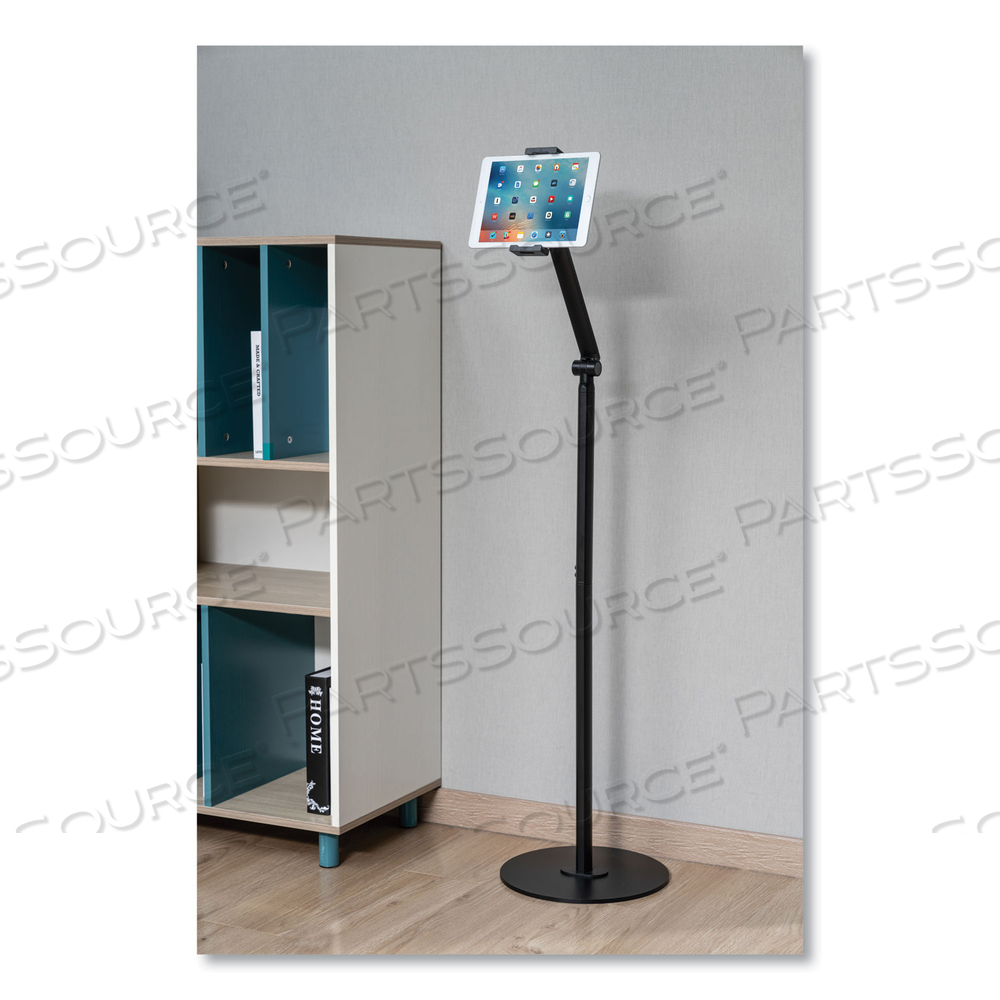 TABLET AND PHONE STAND, FLOOR STAND, BLACK by Kantek TABLET AND PHONE STAND, FLOOR STAND, BLACK by Kantek