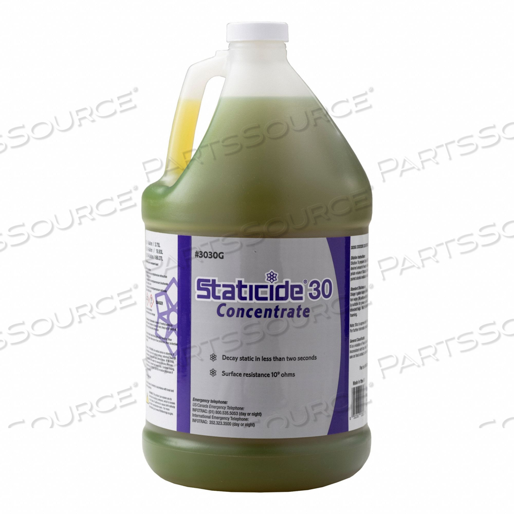 ANTISTATIC LIQUID GREEN BOTTLE 1 GAL by ACL Staticide