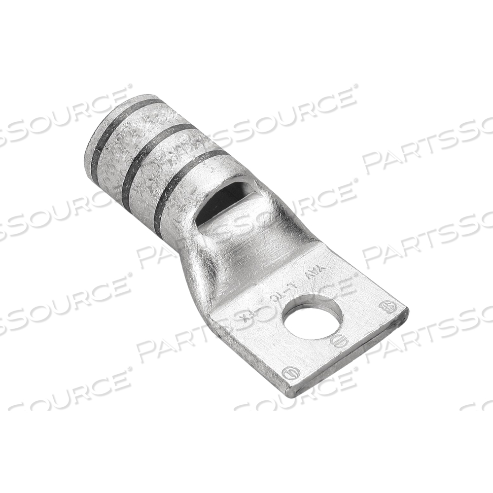 HD COMPRESSION TERMINAL 2AWG 1/4 STUD by Burndy
