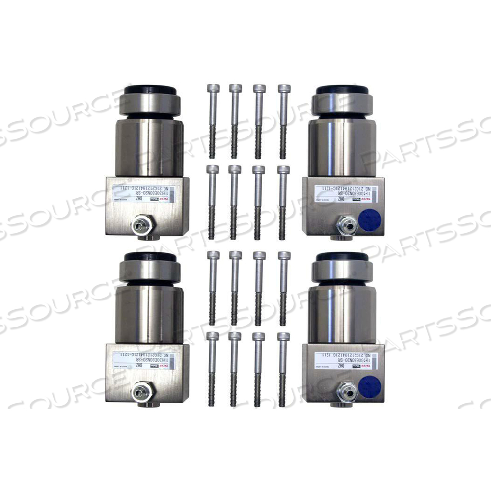 BRAKE CYLINDER ASSEMBLY KIT SET OF 4 CYLINDERS WITH HARDWARE by Skytron
