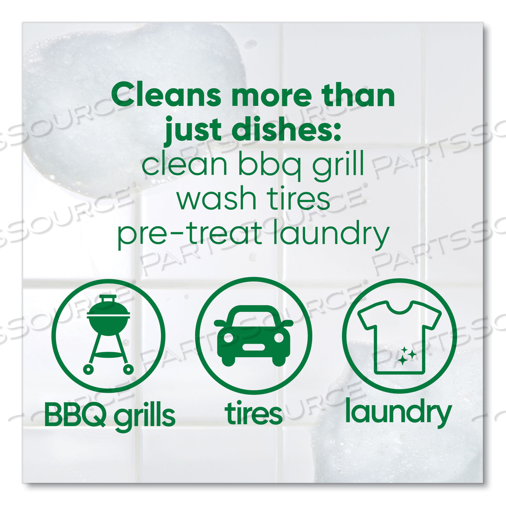 DISHWASHING LIQUID, GREEN SCENT, 32.5 OZ BOTTLE 