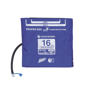 REUSABLE BLOOD PRESSURE NYLON CUFF ARM, LARGE ADULT by Nihon Kohden America